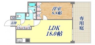 シャルム甲子園口の物件間取画像